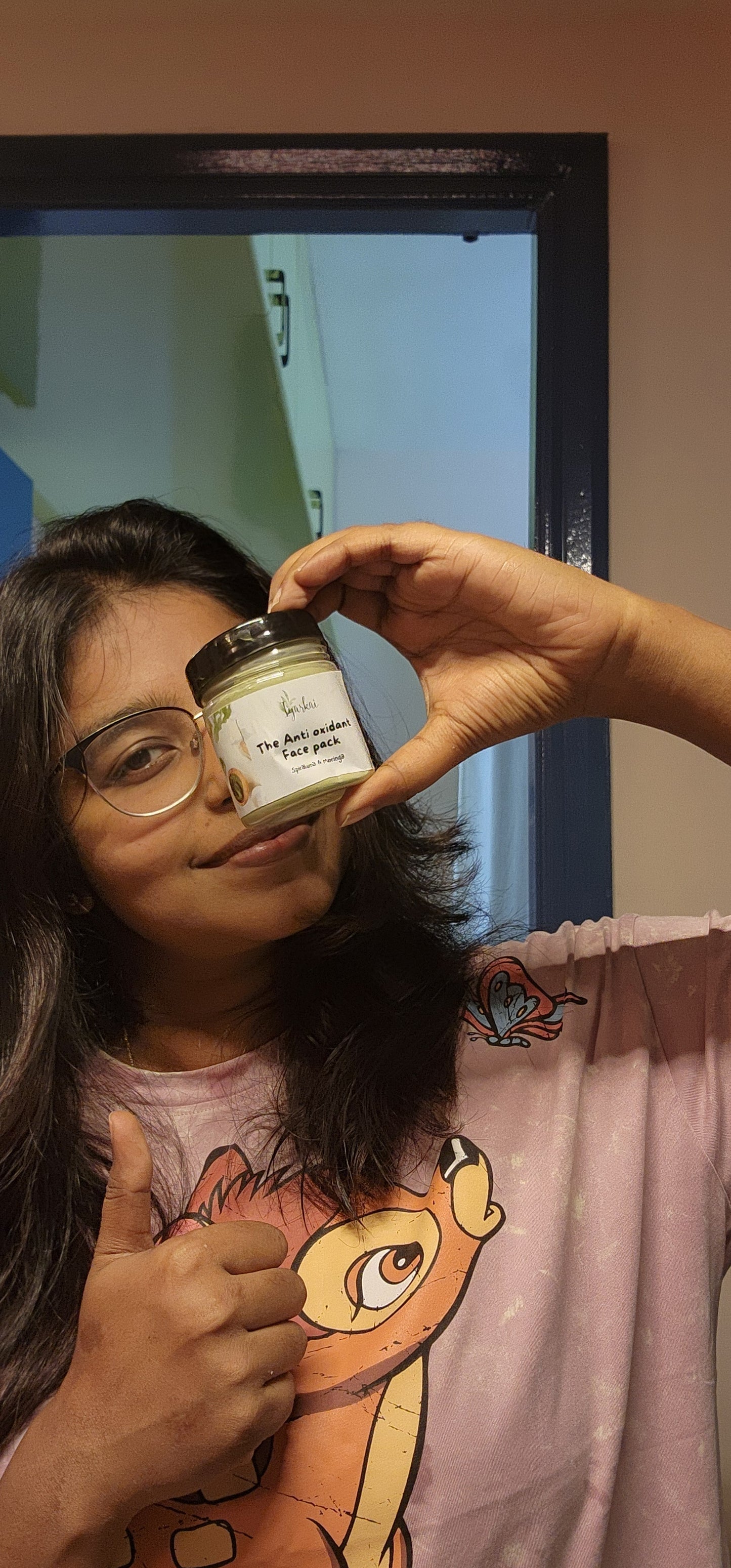 Anti oxidant Face mask (50gm)Spiraluna & Moringa