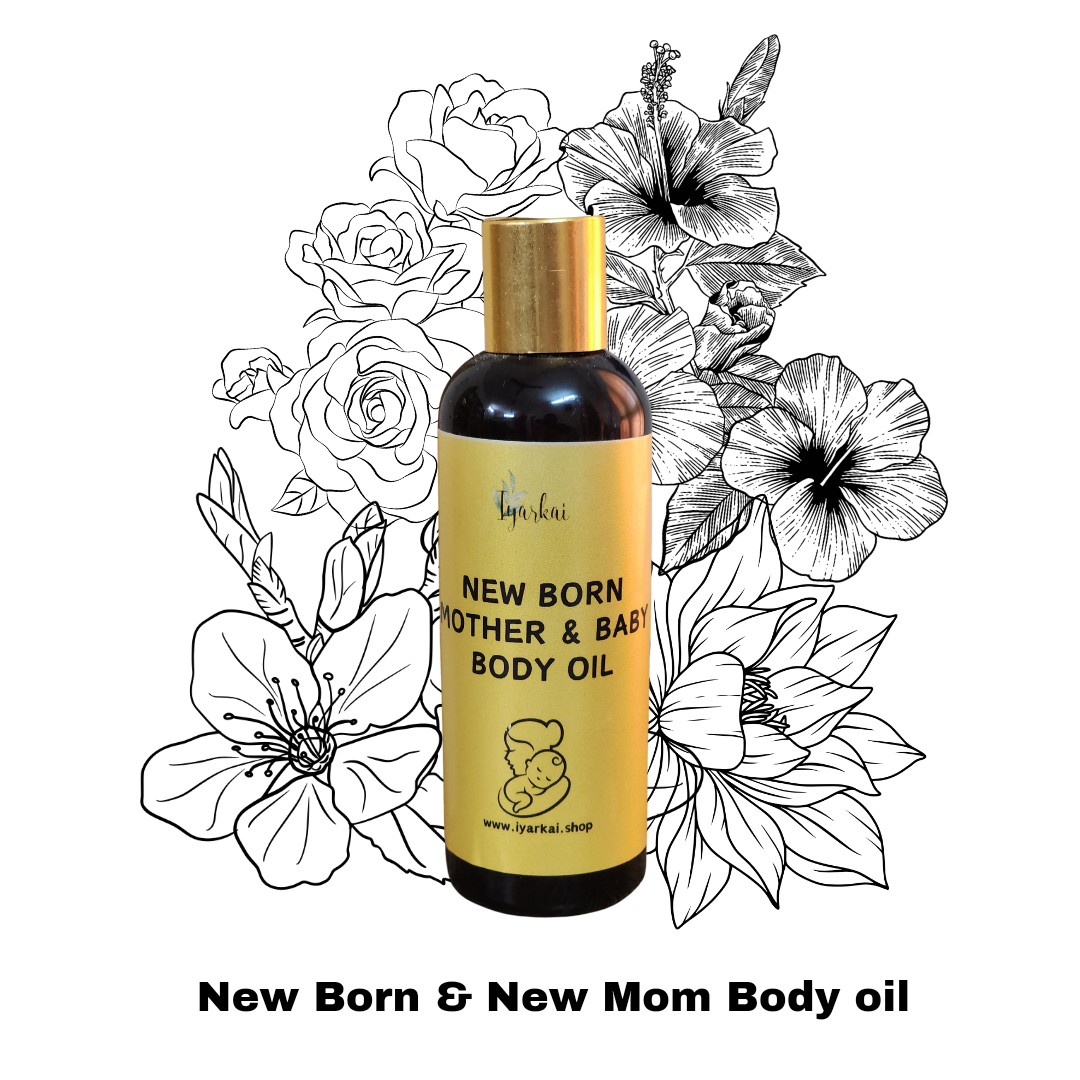 BABY & MOM BODY MASSAGE OIL (100ml)