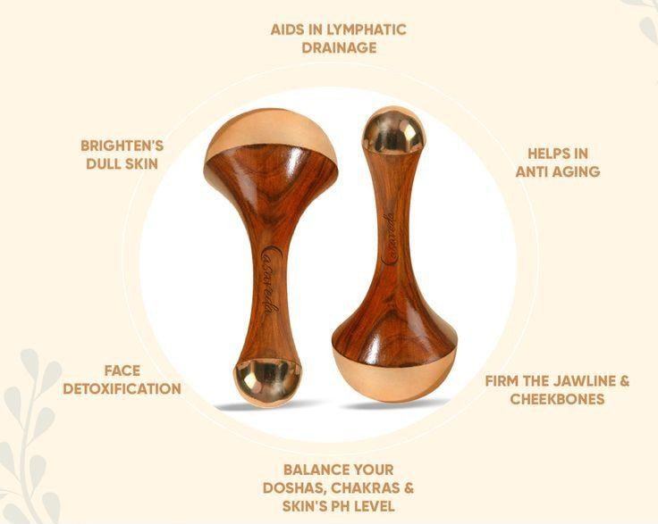 Kansa wand(Image only for reference) one side Kansa and other side wooden