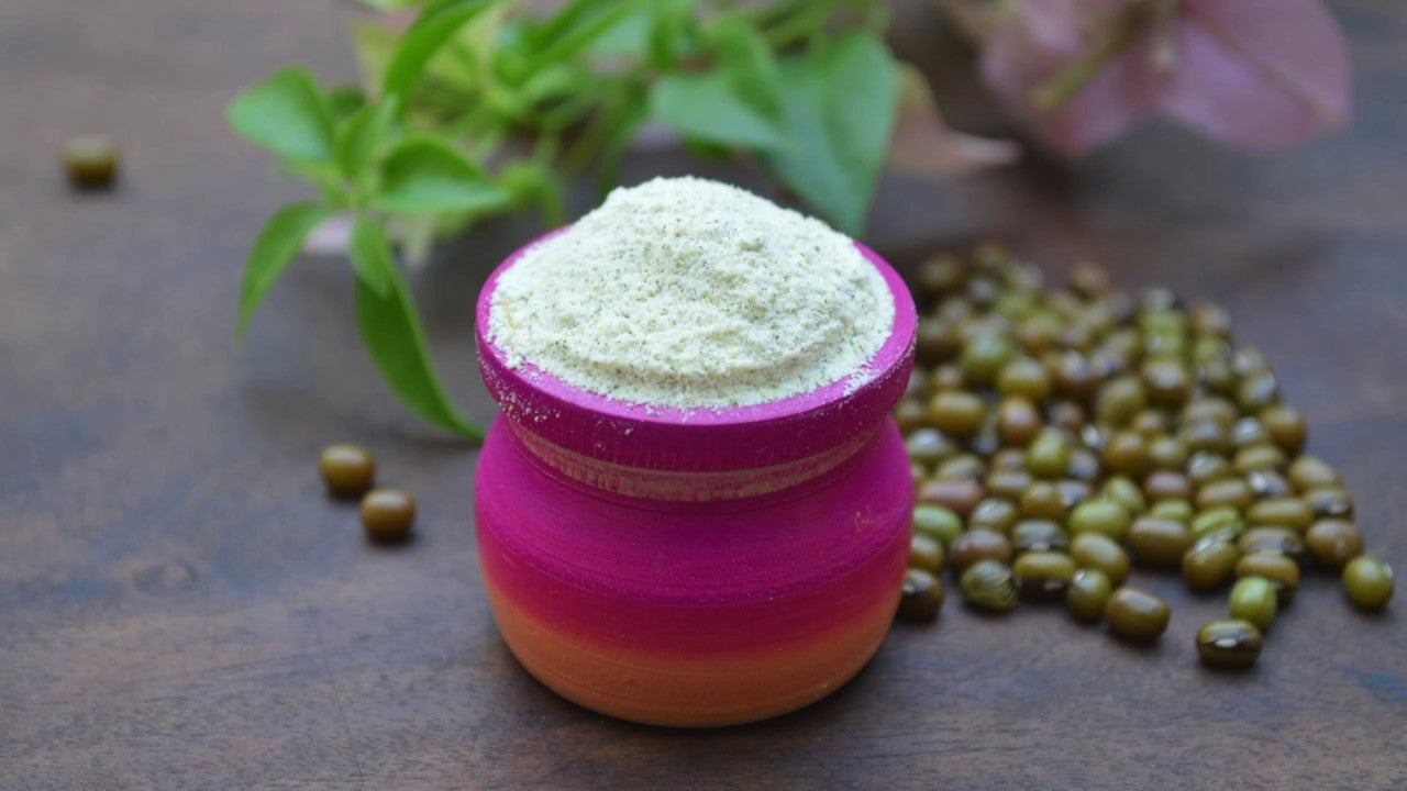 PACHA PAYIR BATH POWDER [ GREEN GRAM POWDER]250gm