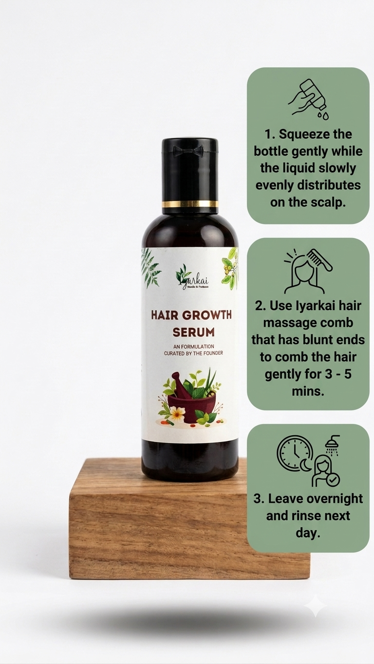 15 Herbs Intense growth gel serum
