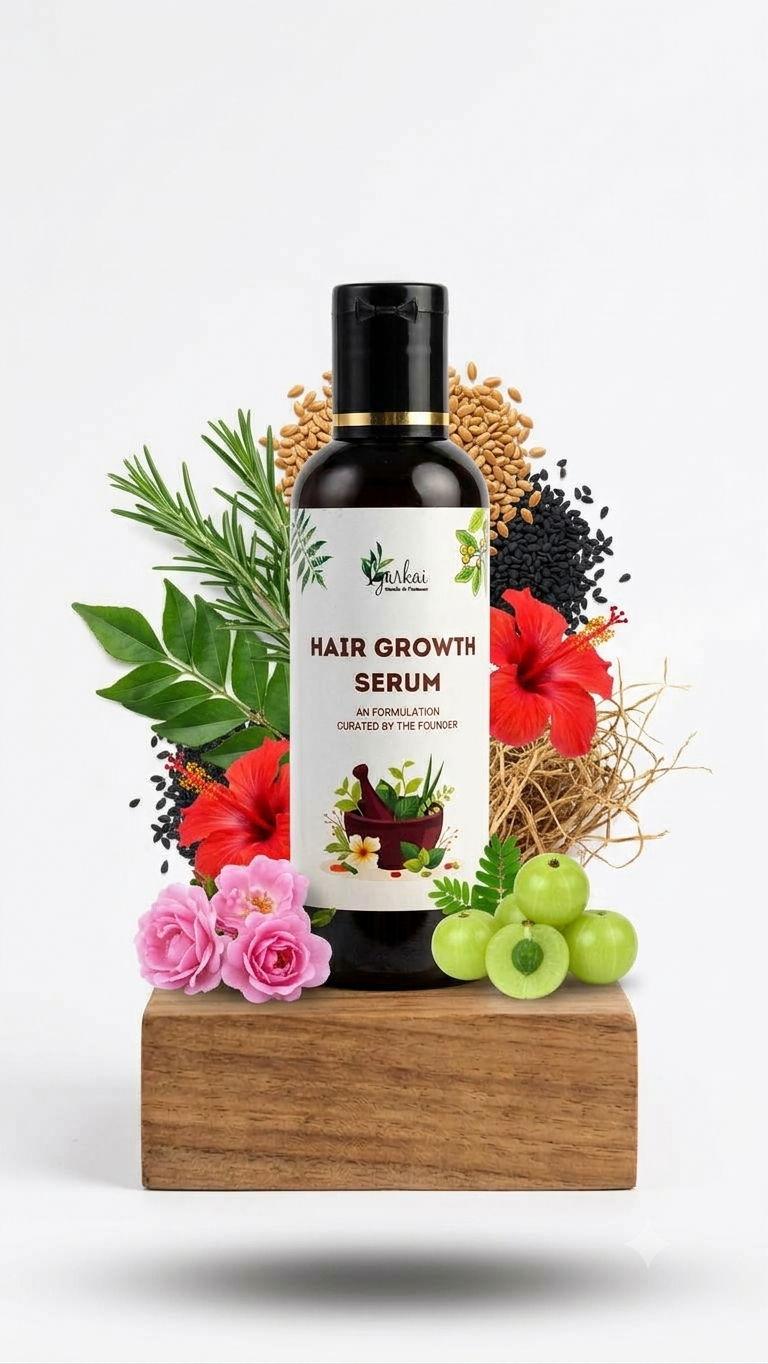 15 Herbs Intense growth gel serum