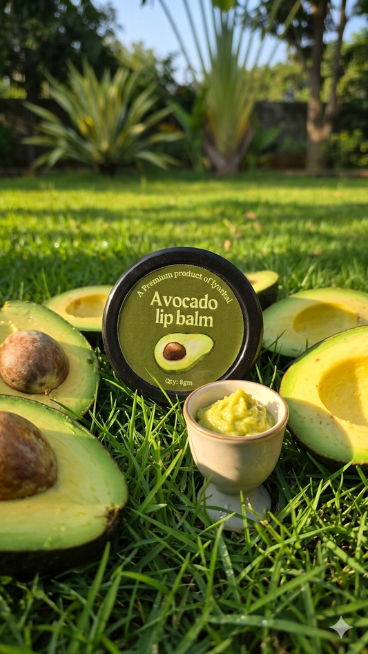 Avocado peppermint Lip balm 5gm (For Plumy lips)