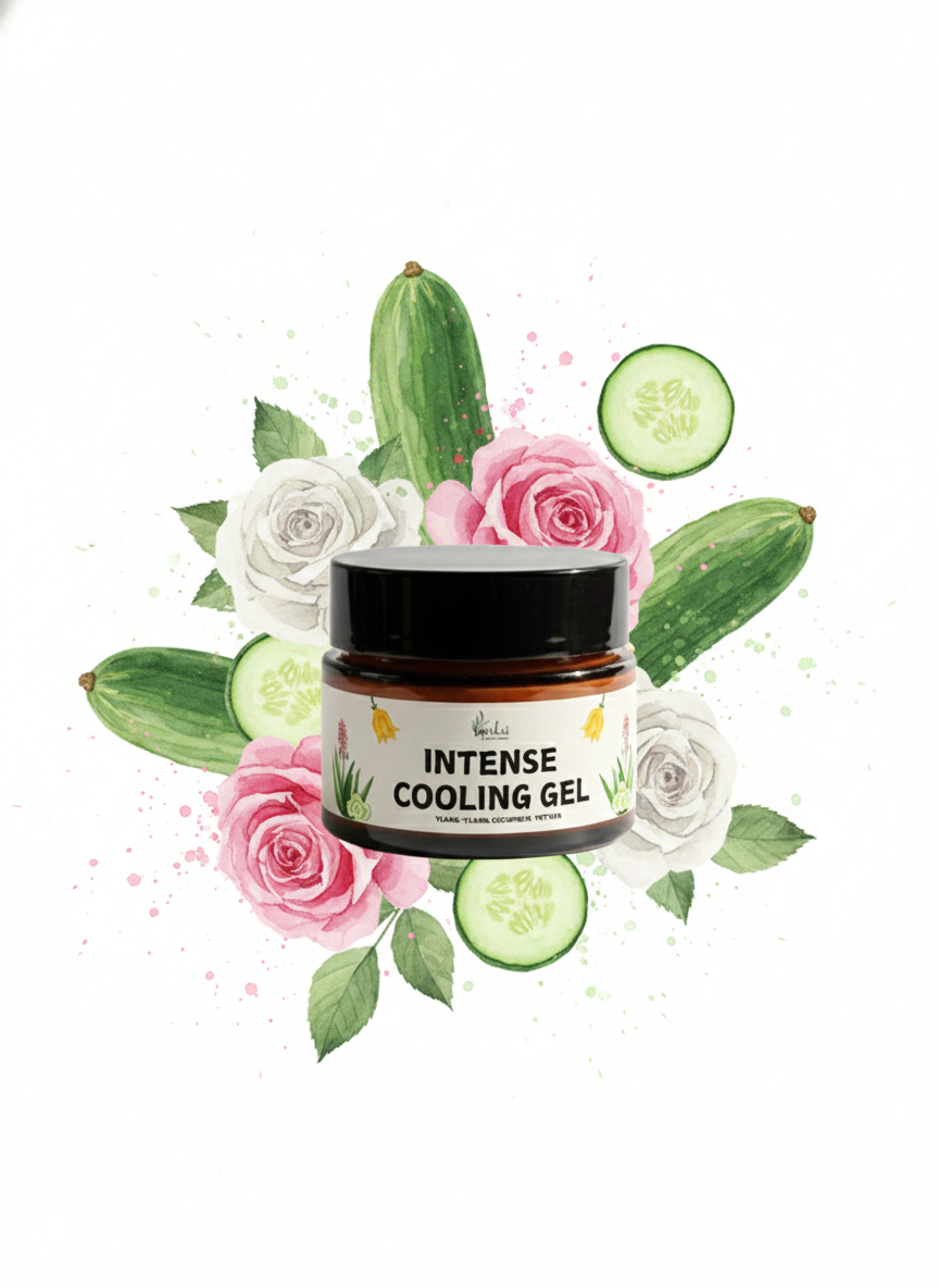 Cooling gel 50gm & Kumkumadi tailam 15ml  combo (Combination skin)