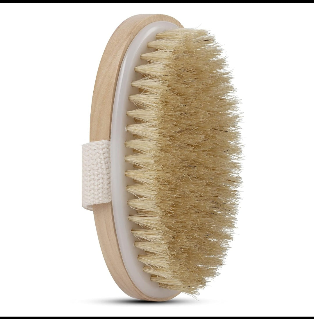 Wooden Body Dry Scrubber