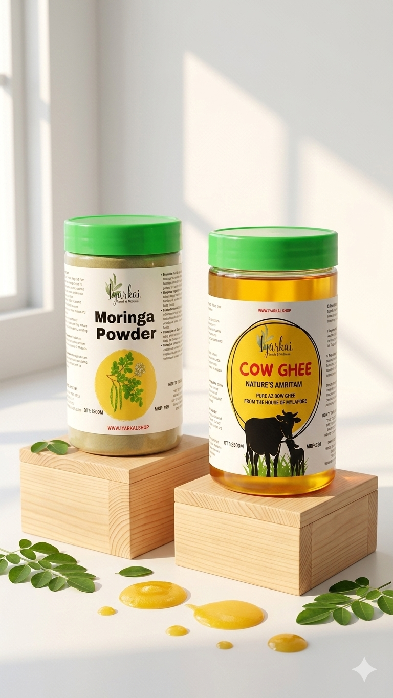 Moringa powder & Ghee combo