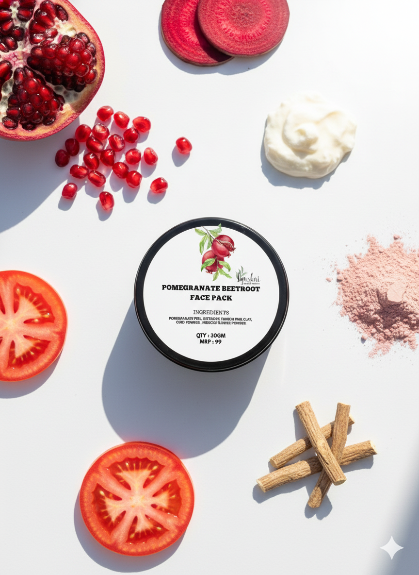POMEGRATE BEETROOT FACE PACK [30GM]