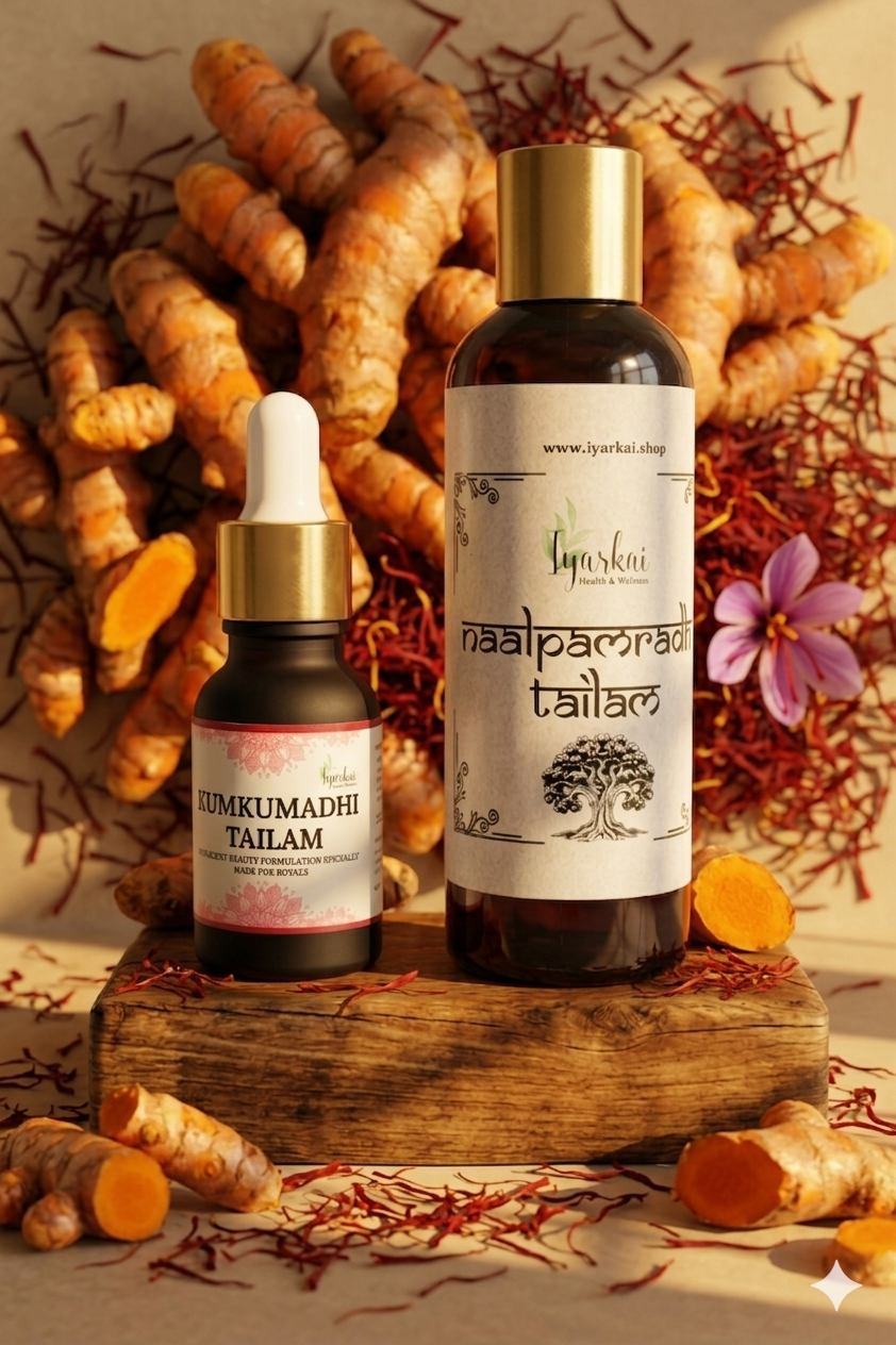 Dr.Sharmika Unisex Face care combo(Nalpamradhi 50ml & Kumkumadhi 15ml)