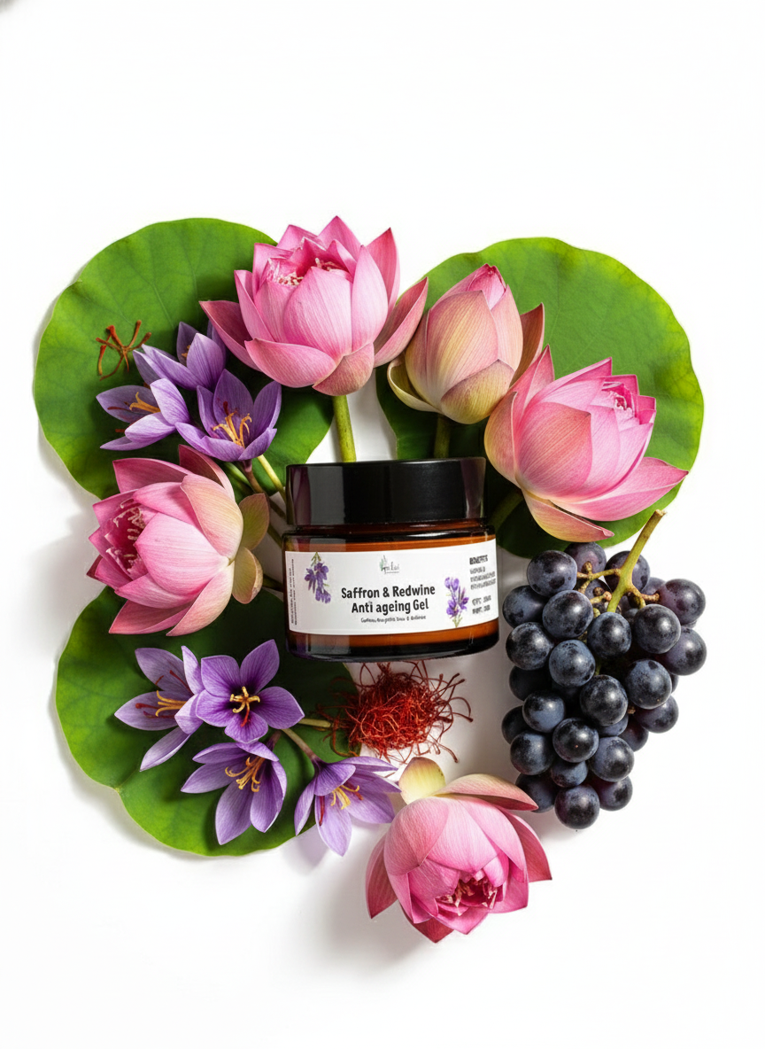 Saffron & Redwine Anti-aging Gel 30gm