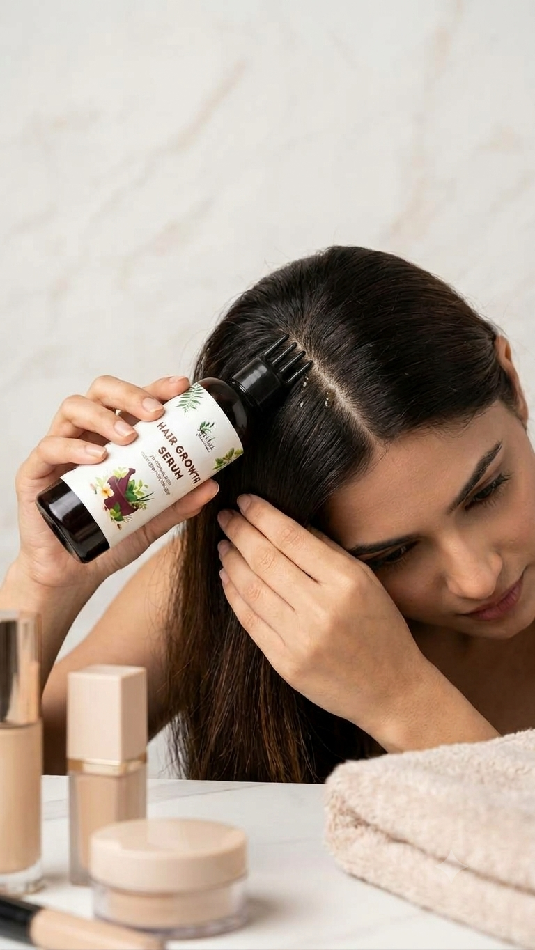 15 Herbs Intense growth gel serum