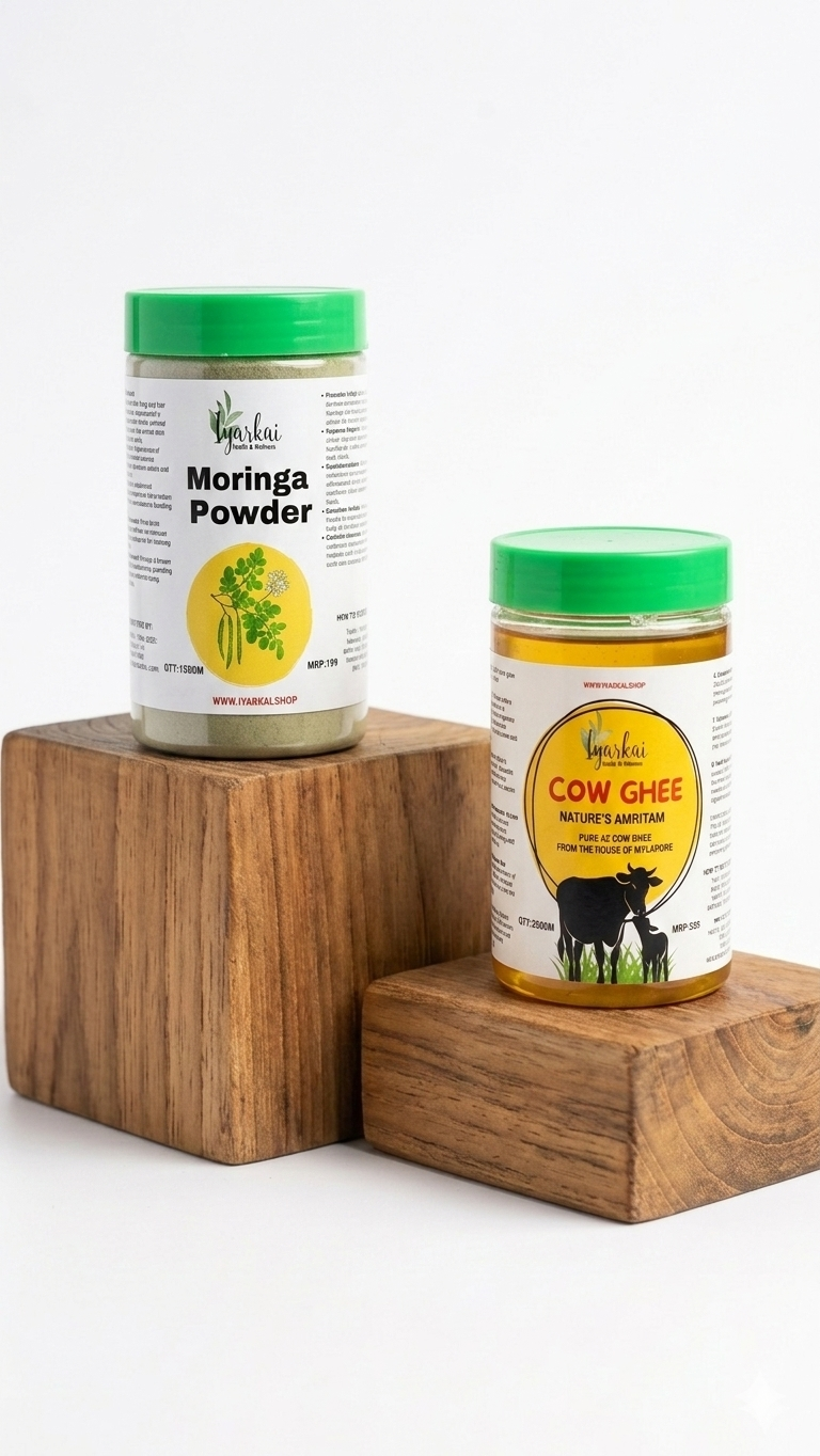 Moringa powder & Ghee combo