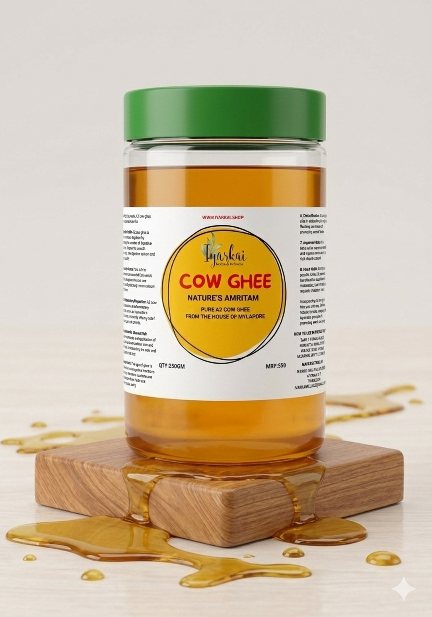A2 PURE COW GHEE with the goodness of Moringa & Karuvepillai(250gm)