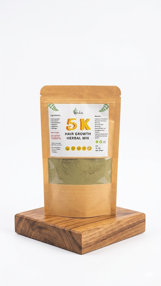 5k Hair Supplement (Pregnacy safe)without kadukai(250gm)Pre-orders